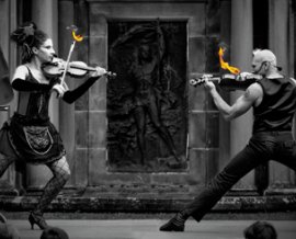 Strings On Fire - After Dinner Entertainers - Australia’s ultimate string act