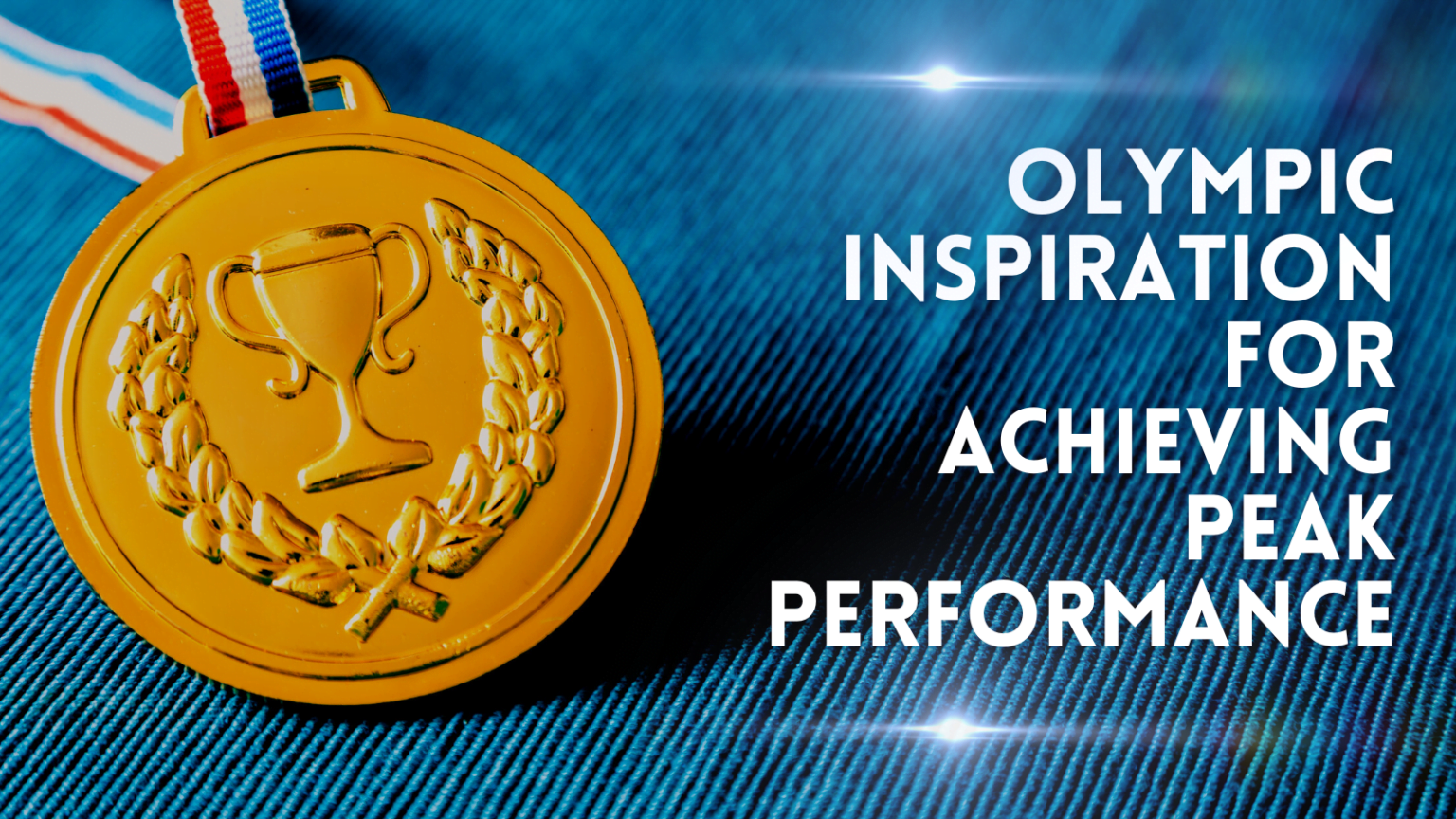 Olympic Inspiration for Achieving Peak Performance Keynote(04)