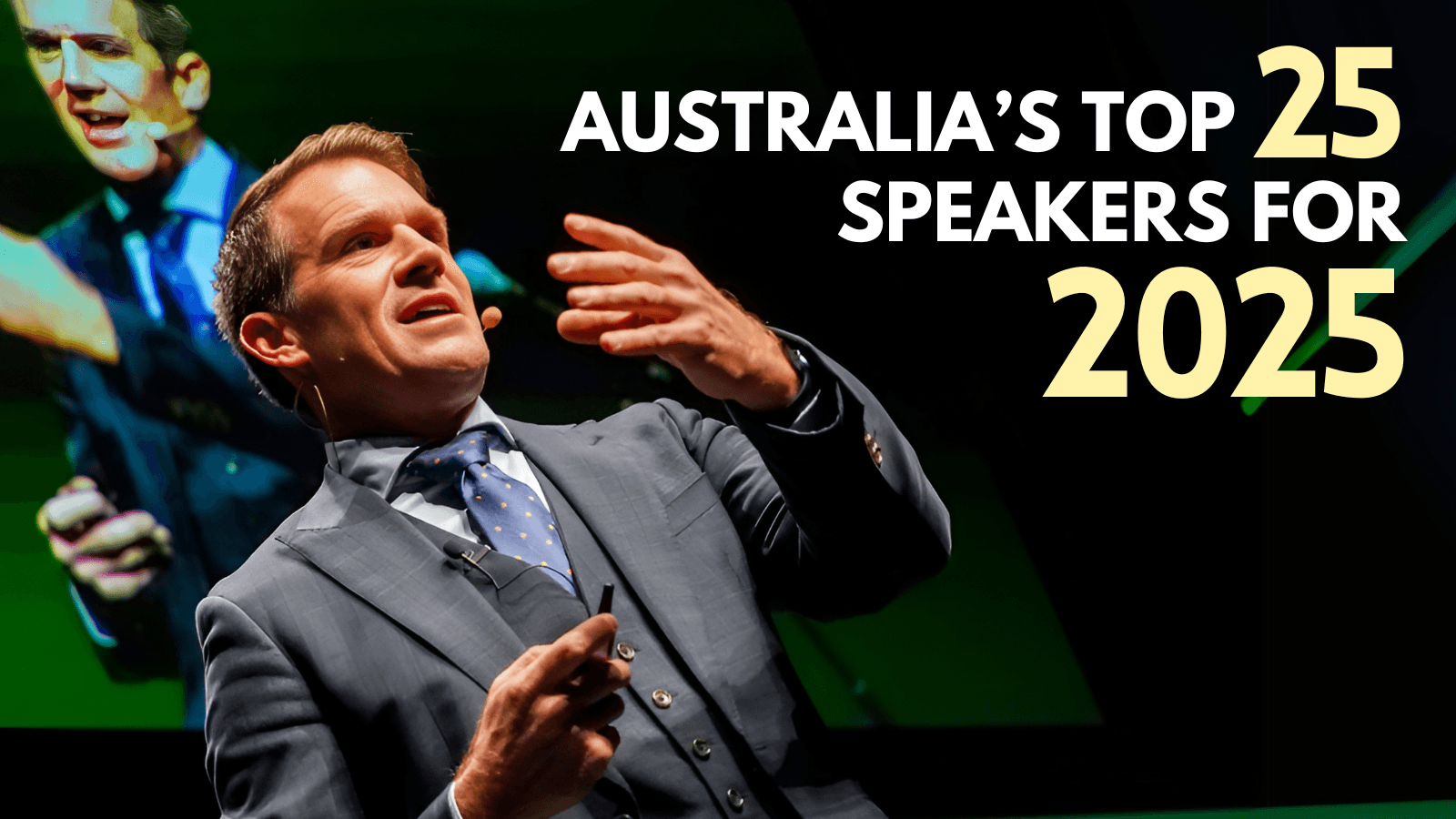 Top 25 Australian Speakers for 2025