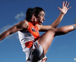 Amanda Farrugia - Sports Heroes - GWS Giants Captain 
