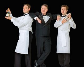 The Three Waiters - After Dinner Entertainers - They surprise and delight unsuspecting audiences.